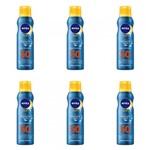 Ficha técnica e caractérísticas do produto Nivea Sun Protect Fresh Protetor Solar Fps50 Spray 200ml (Kit C/06)
