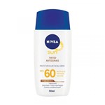 Protetor Facial Nivea Sun F60 Toque Seco Antissinais