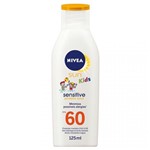 Ficha técnica e caractérísticas do produto Nivea Sun Protetor Kids Sensitive F60 125ml**