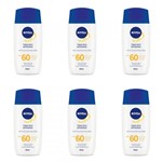 Ficha técnica e caractérísticas do produto Nivea Sun Protetor Solar Facial Antissinais 50ml (Kit C/06)