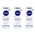 Ficha técnica e caractérísticas do produto Nivea Visage Hidratante Facial Peles Normais 50g (Kit C/03)