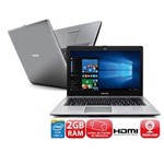 Ficha técnica e caractérísticas do produto Notebook Positivo Core I3-4005U 2GB 500GB Tela 14” Windows 10 Premium XR7520