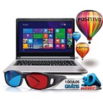 Ficha técnica e caractérísticas do produto Notebook Positivo Premium XS7320 Intel Core I3 6GB 750GB Tela LED 14" Windows 8.1 - Prata