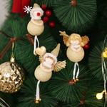 Ficha técnica e caractérísticas do produto Assento bonito anjo boneca enfeites de mesa criativas decorações de Natal decorações de Natal New explosões