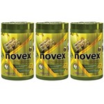 Ficha técnica e caractérísticas do produto Novex Azeite de Oliva Creme de Tratamento 1kg - Kit com 03