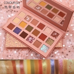 Ficha técnica e caractérísticas do produto NOVO 18 cores de sombras Paleta Glitter Matte Pigment Eyeshadow Pó solto Gostar