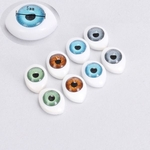 Ficha técnica e caractérísticas do produto 2x4 Par Oval Oco Volta Olhos De Plástico Para Boneca Máscara Diy Fazendo 4 Cores Novo