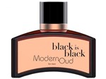 Nu Parfums Black Is Black Modern Oud - Perfume Masculino Eau de Toilette 100ml