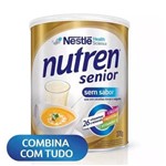 Nutren Senior Sem Sabor Suplemento Alimentar 370g 2 Unidades