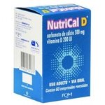 Ficha técnica e caractérísticas do produto Nutrical D 500 Mg 200Ui Vitamina D 60 Comprimidos