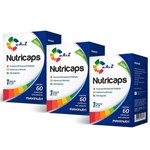 Ficha técnica e caractérísticas do produto Nutricaps a A Z - 3x 60 Cápsulas - Maxinutri