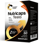 Ficha técnica e caractérísticas do produto Nutricaps Testo - 60 Cápsulas - Maxinutri
