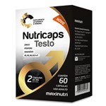 Ficha técnica e caractérísticas do produto Nutricaps Testo Maxinutri - 60 Cápsulas