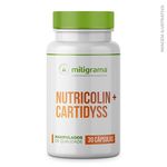 Ficha técnica e caractérísticas do produto Nutricolin 100mg + Cartidyss 200mg Cápsulas - 30 Cápsulas