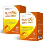 Ficha técnica e caractérísticas do produto NutriDê Maxx Vitamina D3 2000 UI - 2x 60 Cápsulas - Maxinutri