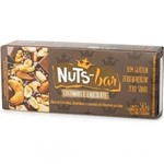 Ficha técnica e caractérísticas do produto Nuts Bar Castanhas e Chocolate 25g 2 Unidades Banana Brasil