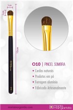 Ficha técnica e caractérísticas do produto O10 Pincel para Sombra Maria Margarida