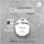 Ficha técnica e caractérísticas do produto Obsessed For Women Calvin Klein Eau de Parfum - Perfume Feminino 100ml/3.4oz