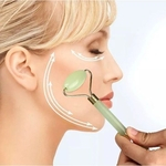 Ficha técnica e caractérísticas do produto Oceane Jade Roller Massageador Facial De Jade Verde