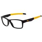 Ficha técnica e caractérísticas do produto Óculos de Grau 0hb Polytech Teen 93143 Gloss Black D. Yellow