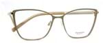 Óculos de Grau Ana Hickmann Ah1395 em Metal (Nude 08A, 56-16-142)