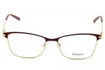 Ficha técnica e caractérísticas do produto Óculos de Grau Hickmann HI1060 07A/54 Vermelho e Dourado