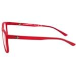 Óculos de Grau Mormaii Jeri Vermelho Fosco Lente 5,5 Cm