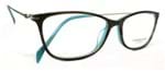 Óculos de Grau Sabrina Sato Ss302 Acetato C4 (Marrom/Verde C4, 53-15-140)