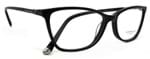 Óculos de Grau Sabrina Sato Ss351 Acetato Preto C1 Mesclado C2 (Preto C1, 55-15-140)