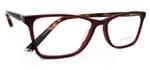Óculos de Grau Sabrina Sato Ss368 Acetato Vermelho C2 Marrom C3 (Vermelho C2, 54-16-140)