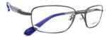 Óculos de Grau Speedo Sp1335 Prata 02B com Hastes 360º Infantil (Prata 02B, 48-16-128)