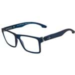 Óculos de Grau Swap Clip On Azul Translúcido Fosco Mormaii