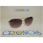 Ficha técnica e caractérísticas do produto Óculos de Sol Aviador Cronos RM6161 - AMARELO - G