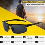 Ficha técnica e caractérísticas do produto Óculos de sol Esportes Óculos de sol polarizados Condução Pesca Óculos de ciclismo Óculos de sol polarizados de metal