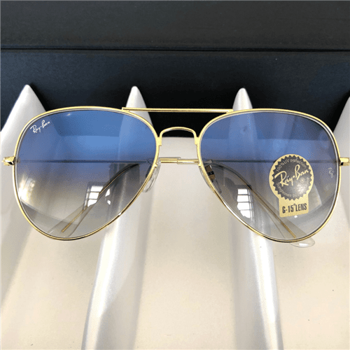 Ficha técnica e caractérísticas do produto Óculos de Sol Rb - Azul Degradê
