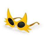 Ficha técnica e caractérísticas do produto Óculos Gatinho Amarelo Acessório Carnaval Fantasia