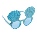 Ficha técnica e caractérísticas do produto Óculos Sereia Infantil Acessório Fantasia Carnaval Azul - Azul