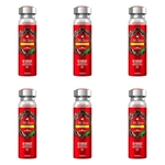 Ficha técnica e caractérísticas do produto Old Spice Lenha Desodorante Aerosol 150ml (kit C/06)