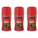 Old Spice Lenha Desodorante Rollon Masculino 50ml (kit C/03)