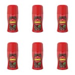 Ficha técnica e caractérísticas do produto Old Spice Lenha Desodorante Rollon Masculino 50ml - Kit com 06