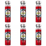 Ficha técnica e caractérísticas do produto Old Spice Pegador Desodorante Aerosol Antitranspirante 150ml (Kit C/06)
