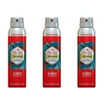 Ficha técnica e caractérísticas do produto Old Spice Pegador Desodorante Aerosol Masculino 150ml (Kit C/03)