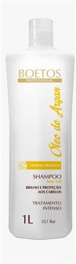 Shampoo Profissional Oleo de Argan 5 Litros - Duovit Boetos