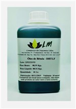 Ficha técnica e caractérísticas do produto Óleo De Bétula Vegetal 100% Natural Lm 1l Para Preparação De Óleo Anticelulite