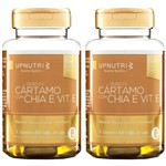 Ficha técnica e caractérísticas do produto Óleo de Cártamo com Chia e Vitamina e - 2 Unidades de 60 Cápsulas - Upnutri Premium