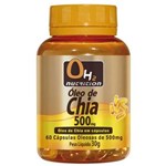 Ficha técnica e caractérísticas do produto Óleo de Chia 500mg Oh2 Nutrition - 60 Softgels
