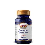 Ficha técnica e caractérísticas do produto Óleo de Chia + Óleo de Coco - 1000mg - 60 Cápsulas - Vit Gold