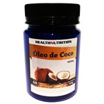 Ficha técnica e caractérísticas do produto Óleo de Coco 60 Capsulas 1000mg - Health Nutrition