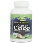Ficha técnica e caractérísticas do produto Óleo de Coco Extra Virgem 1200mg - Unilife - Natural - 120 Cápsulas