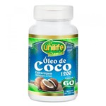 Ficha técnica e caractérísticas do produto Óleo de Coco Extra Virgem 60 Cápsulas 1200mg - Unilife